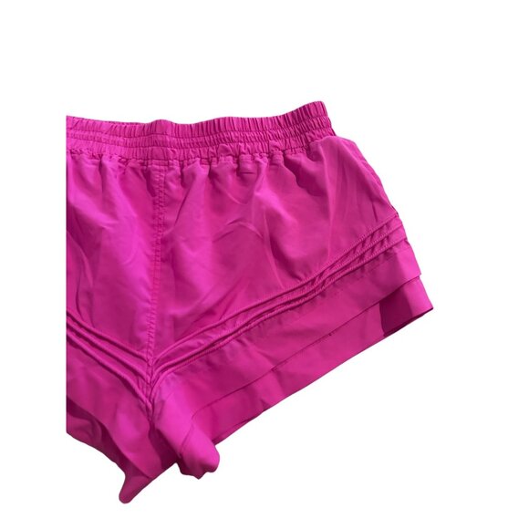 FREE PEOPLE Movement Pink Layered Shorts Size Medium - Picture 5 of 6